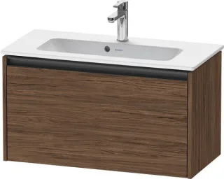Duravit Ketho.2 Waschtischunterbau wandhängend Nussbaum dunkel Matt 810x390x440 mm - K25056021210000 K25056021210000