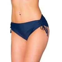 Aquarti Bikini-Hose Aquarti Damen Bikinihose mit Raffung und Schnüren