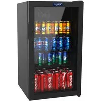 FrigeluX Getränkekühlschrank D95, 84 cm hoch, Schloss
