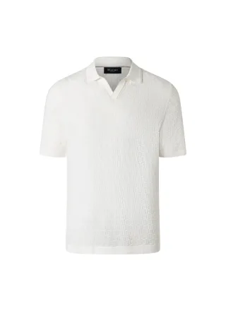MAERZ Muenchen - Poloshirt, Knopf 1/2 Arm off white