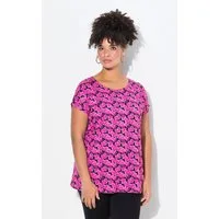 MIAMODA T-Shirt T-Shirt A-Linie Alloverdruck