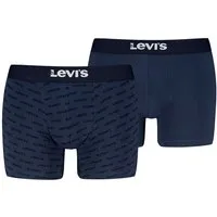 Levi's® Boxershorts LEVIS MEN LOGO AOP BOXER BRIEF 2P (2er Pack)