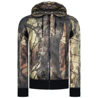 Puma Herren Trainingsjacke in Braun/Khaki