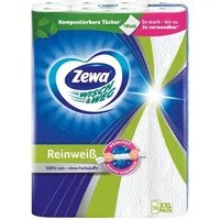 ZEWA Papierküchenrolle Wisch & Weg (16-St), 2-lagig, reinweiß mit Mikrowabenstruktur, 45 Blatt/Rolle (4x 4 Rollen)