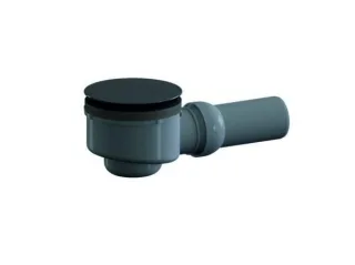 Dallmer Duschwannenablauf ORIO, Haube schwarz ma tt, DN 50 DN 50, 161369 161369