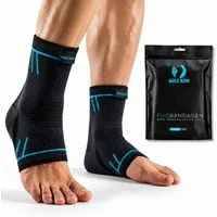 AGILE NOW Sprunggelenkbandage Kompressionssocken (Hochwertige Fußbandage, Fußbandagen, Sprunggelenk Bandage), Knöchelbandage / Sprunggelenkbandagen