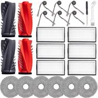 FELIXLEO Staubsaugerzubehörtasche Zubehör für Roborock Saros 10R G20S Ultra mit Doppel Hauptbürsten (1-tlg)