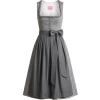 Krüger Madl Dirndl Dirndl Cyndra 70cm Länge grau