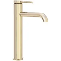 wohnwerk.idee Waschtischarmatur Waschbeckenarmatur Einhebelmischer Wasserhahn Bad Gold Matt