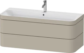 Duravit Happy D.2 Plus c-bonded Set wandhängend Taupe 1175x490x480 mm - HP4639O60600000 HP4639O60600000