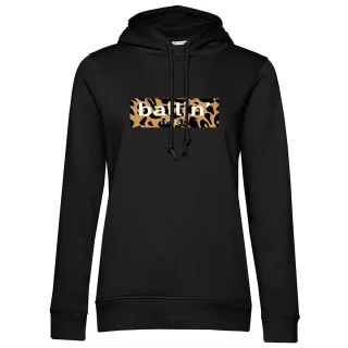 Panter Block Hoodie von Ballin Est. 2013 in der farbe Schwarz und in größe XXL.