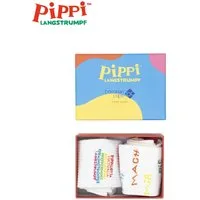 Bavarian Caps Socken Bavarian Caps Sockenbox "Pippi Langstrumpf" v2 (Freizeitsocken, 2-Paar, Sportsocken)