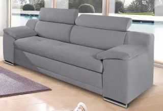 sit&more 3-Sitzer "Andiamo" inklusive Kopfteilverstellung