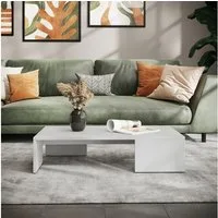 Vicco Couchtisch Hardi, Weiß, 90 x 21.4 cm (1-St)