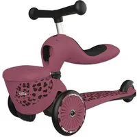 Scoot and Ride Kinderfahrzeug Lauflernhilfe Highwaykick 1 Lifestyle, Lauflernhilfe und Kickboard, integrierte Transportbox für Spielsachen