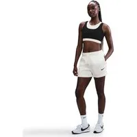 Nike Sportswear Shorts W NSW PHNX FLC MR STD 4IN SHRT aus weichem Fleece, mit Kordelverschluss, auch in großen Größen