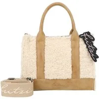 Fritzi aus Preußen Schultertasche Fritzi Square Limited Teddy, mit kuschelig-weicher Oberfläche