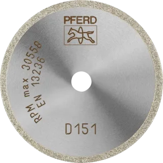 PFERD TOOLS Diamant-Trennscheibe D1A1R für Glas/Keramik/Hartmetall - 68405015