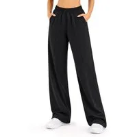Smilodox Jogginghose Nexa, Wide-Leg Damen, Trainingshose mit High-Waist & Loose Fit, Gym Weites Bein, Weiches Material, Lockerer Sitz, Homewear, Streetwear