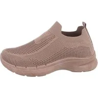 Ital-Design Damen Low-Top Freizeit Sneaker