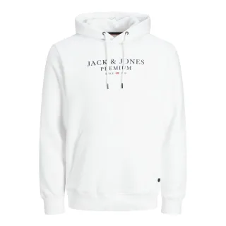 Herren-Kapuzenpullover der Marke Jack & Jones. Der Hoodie ist aus hochwertiger Baumwolle und Polyester gefertigt. Die feine Mischung dieser Materialien sorgt für einen herrlich warmen Tragekomfort. Marke: Jack & JonesModellname: Archie Sweat Hood Kat