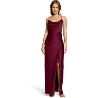 Vera Mont Abendkleid Damen figurbetont Schlitz