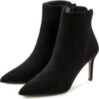 LASCANA Sommerstiefelette, Stiefel, High-Heel-Stiefelette in elegant spitz zulaufender Form VEGAN