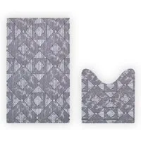 Bestlivings Schaum-Badematte Weichschaummatte für Bad, rutschhemmend, beschichtet, fußbodenheizungsgeeignet, strapazierfähig, Polyester, Badvorleger - Badezimmer Teppich - Badgarnitur