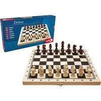 Noris Spiel Deluxe Holz Schach