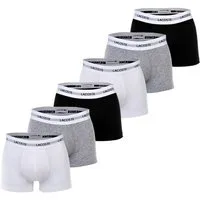 Lacoste Boxer Herren Boxershort 6er Pack Baumwolle (Packung, 6er Pack)