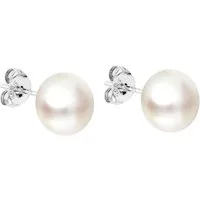 LÖB Paar Ohrstecker 925 Silber Zuchtperlen Ohrringe Perlenohrringe Perlen Ohrstecker Rund (Geschenke für Frauen Beste Freundin Mutter Mama Damen zum Geburtstag Weihnachten Weihnachtsgeschenke, Inkl. Schmuckbox), Perlenohrstecker weiß 6mm Klein Stecke