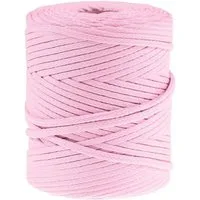 maDDma Seil 100m Polyester-Schnur Kordel 4mm, pastellrosa