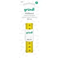 Gründl Bastelnaturmaterial Gründl Maßband 150 cm gelb
