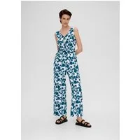 s.Oliver Jumpsuit Overall Viskose-Jumpsuit mit Taillengürtel