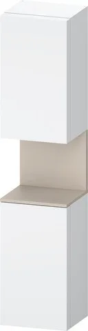 Duravit Qatego Hochschrank Weiß Matt 400x360x1760 mm - QA1346L91180000 QA1346L91180000