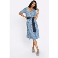 Sieh an! Etuikleid Trachtenkleid Kurzarm