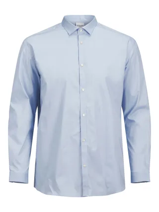 JACK&JONES - JJPRPARMA SHIRT L/S NOOS PLS cashmere blue