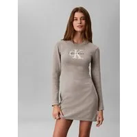 Calvin Klein Jeans Minikleid LOGO MINIDRESS Regular fit, Logoschriftzug