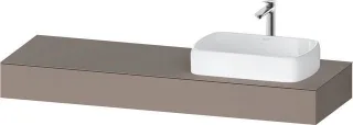 Duravit Qatego Konsole Basalt Matt 1600x550x170 mm - QA4807043430000 QA4807043430000