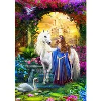 Mireta-Kreativ Kreativset Diamond Painting Vollbild 50x70 mit eckigen Stein
