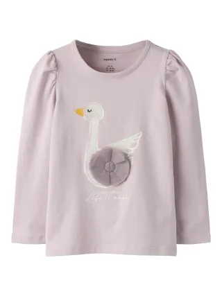 NAME IT - NMFSWANA LS TOP keepsake lilac - Gr. - 116