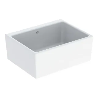 Geberit Spülstein Satellit 361370, B: 700, T: 500, H: 200 mm, 36137000, weiss 361370000