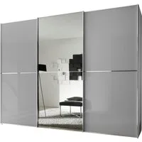 STAUD Schwebetürenschrank Sinfonie Plus, edles Design in hochwertiger Qualität, Made in Germany (in 4 verschiedenen Ausstattungen erhältlich) Mit kombinierter Glas-Spiegel-Front, viele Varianten