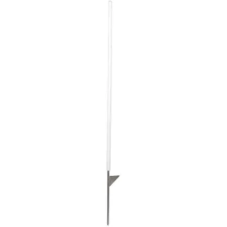 Kerbl Kunststoffpfahl 108cm inkl. mit Fußtritt weiß - 44405