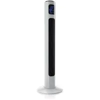 Brandson Turmventilator Oszillation 65°, Timer, Fernbedienung, Standventilator 96cm, Weiß, NTV Sieger 2026, mobiler Lüfter leise, 4 Lüftungs-Modi, GS-Geprüft