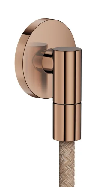 Hansgrohe Wandanschluss Axor Wall outlet Fine rund G1/2" polished red gold, 36737300 36737300