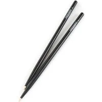MUSIC STORE Drumsticks (Hornbeam 5A Drumsticks 40.5cm 15mm Acorn Kopfform Robuste Holzstöcke Ausgewogener Sound Schwarz Lackiert, Sticks, Beater und Mallets, Drumsticks Holztip), Drumsticks, 5A, Hornbeam