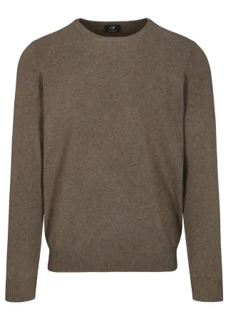 COMMANDER Finest Clothing - Rdh.-Pullover Basic, uni nougat mel. - Gr. - XXL