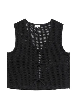 s.Oliver - Indoor-Weste schwarz - Gr. - 34