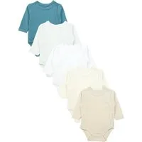 TupTam Langarmwickelbody TupTam Unisex Baby Wickelbody Langarm 5er Set